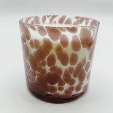 Load image into Gallery viewer, Muse Collection Best Luxury Scented Candles Handblown Glass Wooden Wick Rose Leopard