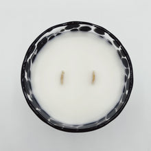 Load image into Gallery viewer, Muse Collection Best Luxury Scented Candles Handblown Glass Wooden Wick Snow Leopard