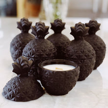 Load image into Gallery viewer, Pineapple Collection Best Luxury Scented Candles Black