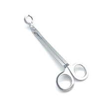 Load image into Gallery viewer, wick trimmer wooden wick silver