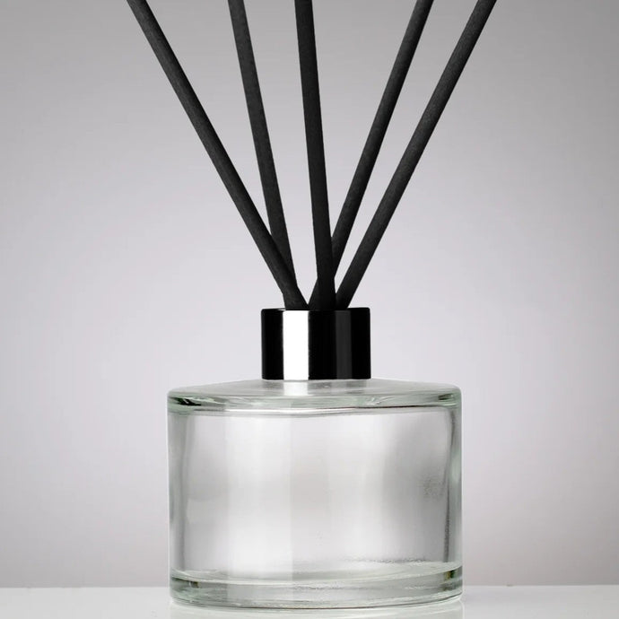 Reed Diffuser Clear with Black Reeds