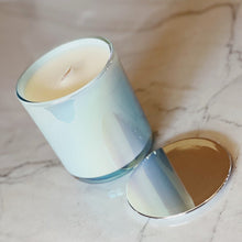 Load image into Gallery viewer, Modern Collection Luxury Scented Best Candles iridescent blue
