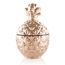 Load image into Gallery viewer, Pineapple Collection Best Luxury Scented Candles rose gold

